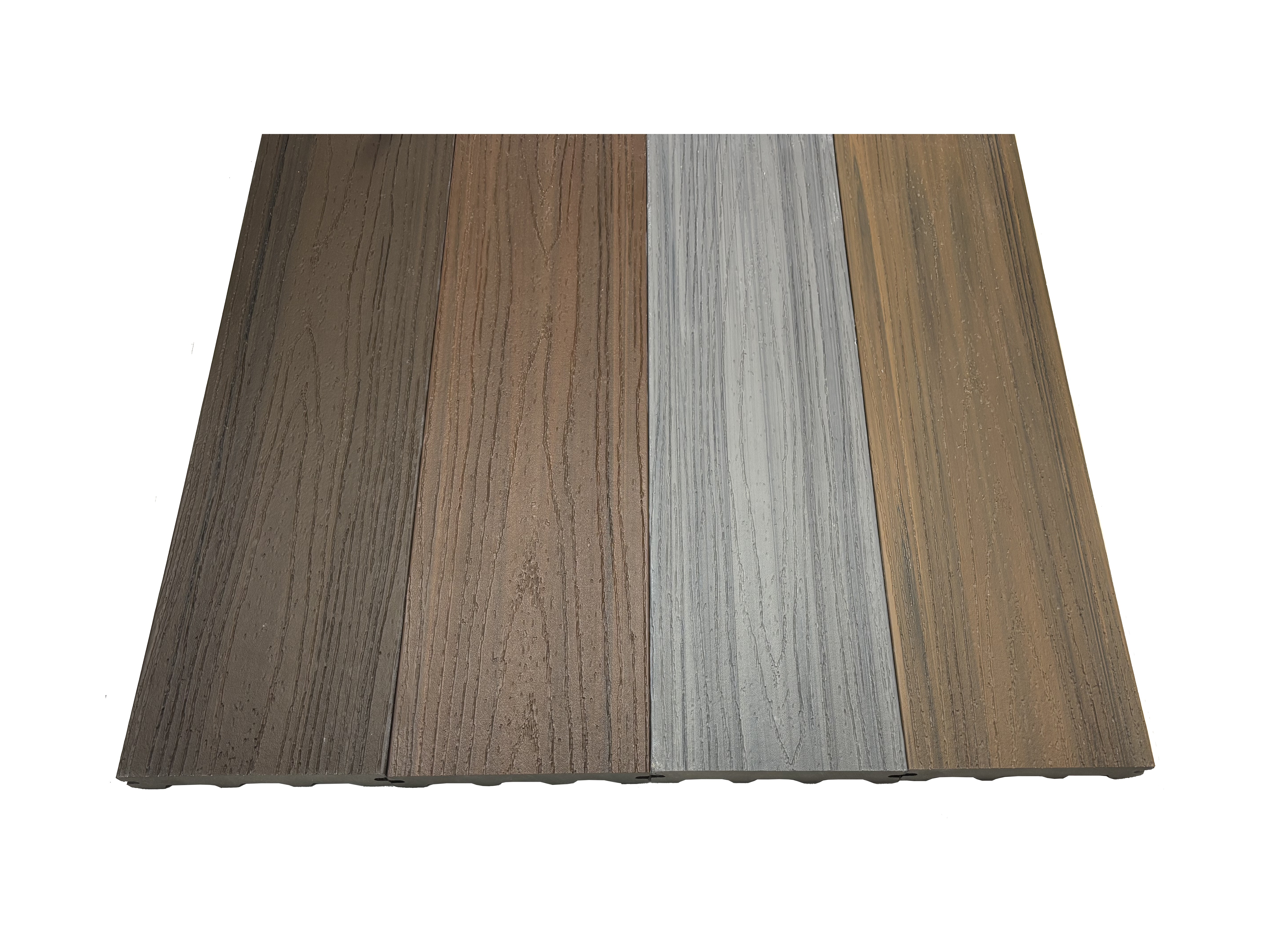 Oak Grain Co-extruded Solid M-type Decking — View 6