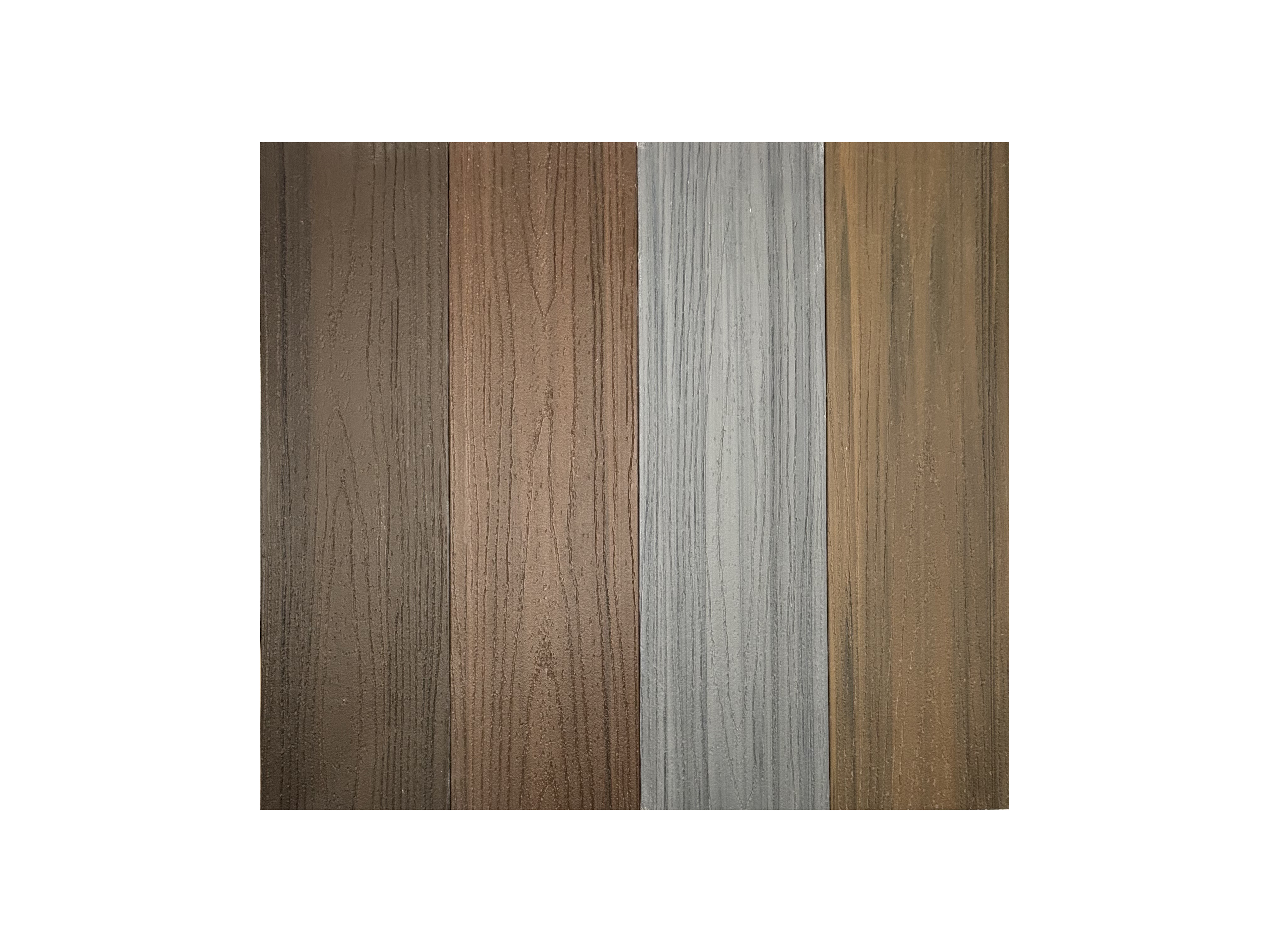 Oak Grain Co-extruded Solid M-type Decking — View 7
